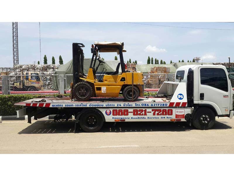 รถยก รถสไลด์ ยกรถเสีย 24 ชั่วโมง อ้อมน้อย กระทุ่มแบน