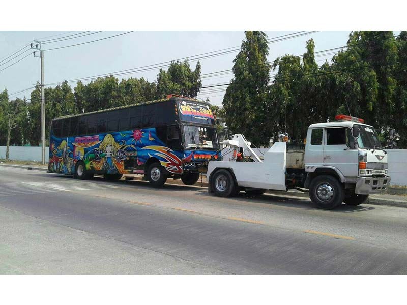 รถยก รถสไลด์ ยกรถเสีย 24 ชั่วโมง อ้อมน้อย กระทุ่มแบน